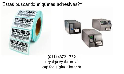 Estas buscando etiquetas adhesivas?^